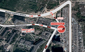 схема проезда СТО в Киеве Столичное шоссе